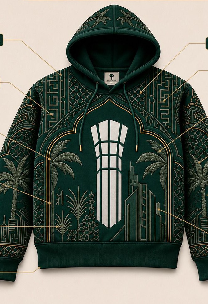 UNIQ Crystal Hoodie — main product shot